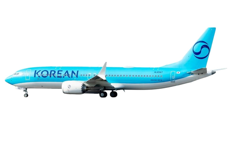【大韓航空 B737 MAX8】1/400航空機ダイキャストモデル Phoenix 【予約商品】B737max8 大韓航空 HL8567 1/400