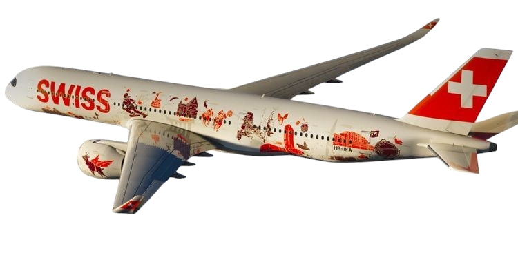 ジャンク 1/400 Phoenix Swiss Airbus A340-300 HB-JMJ スイス