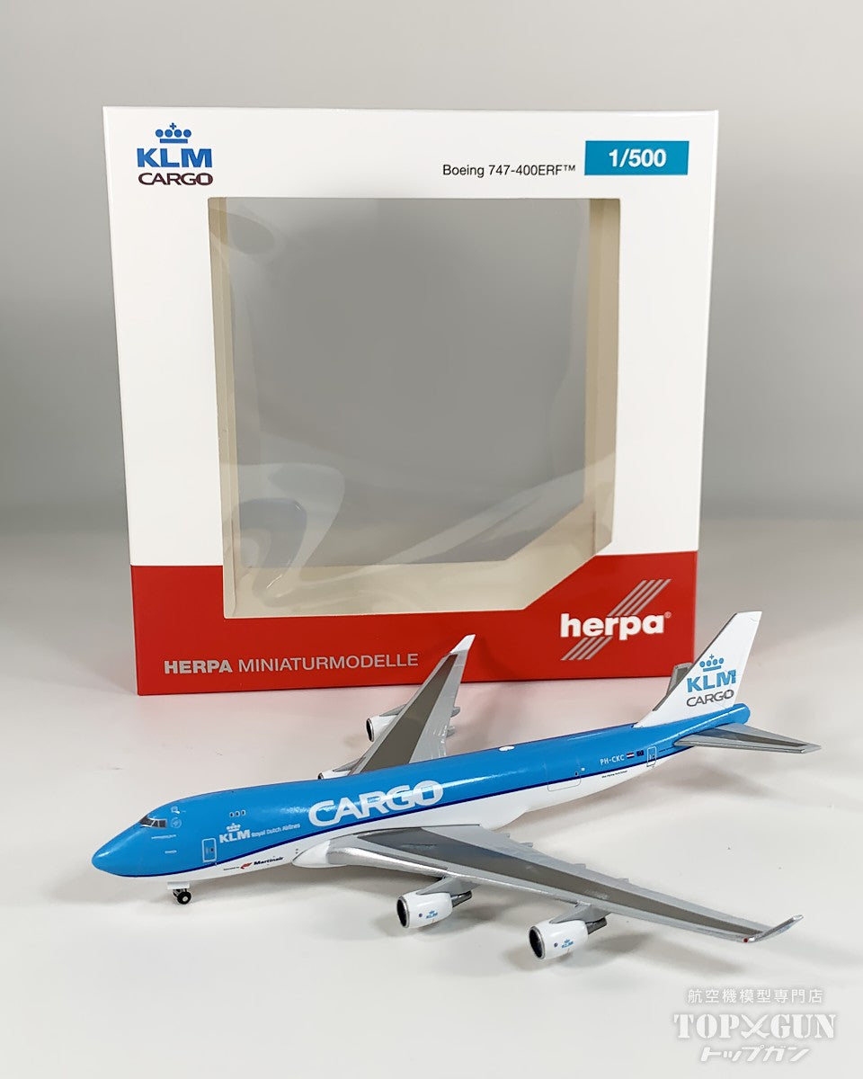 Herpa Wings B747-400ERF KLMカーゴ 「Oranje」 PH-CKC 1/500 [538831]