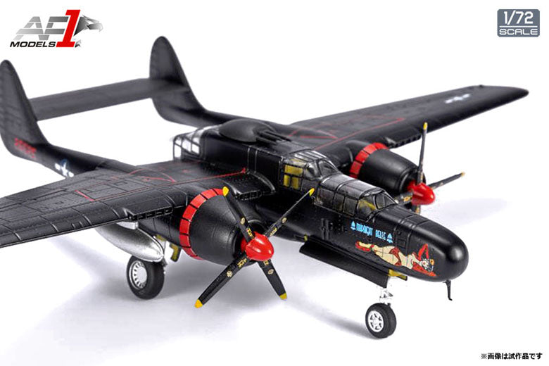 エアフォースワンシリーズ 1/72 P-61B Black Widow Midnight Belle 6th Night Fighter