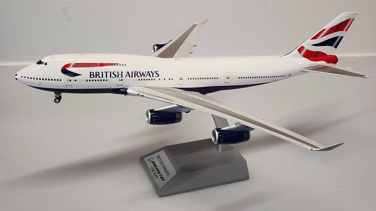 ARD Models 747-400 ブリティッシュ・エアウェイズ 特別塗装「フットボールノーズ」 2009年 G-CIVO 1/200  [ARDBA75]