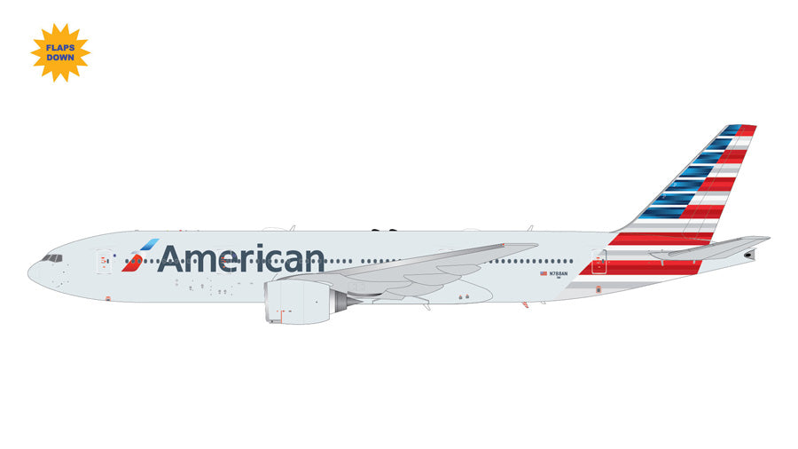 Gemini200 【予約商品】777-200ER アメリカン航空 ※フラップダウン