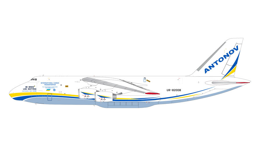Gemini200 An-124-100M アントノフ航空 UR-82088 1/200[G2ADB1082]