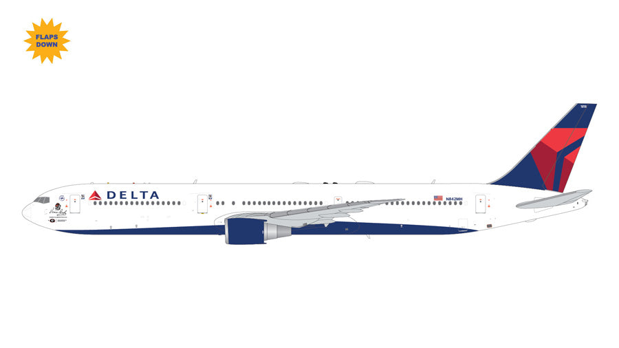 Gemini200 【予約商品】767-400ER デルタ航空 「Vince Dooley