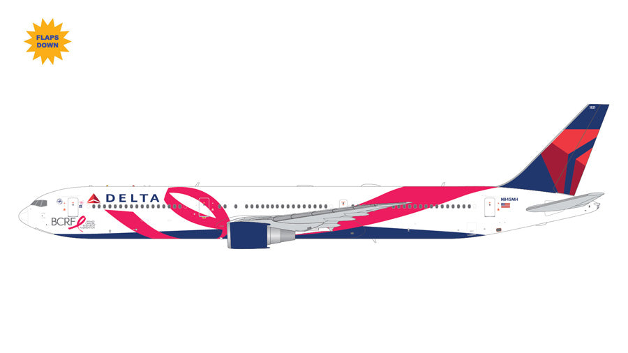 Gemini200 【予約商品】767-400ER デルタ航空 「BCRF」 ※フラップ