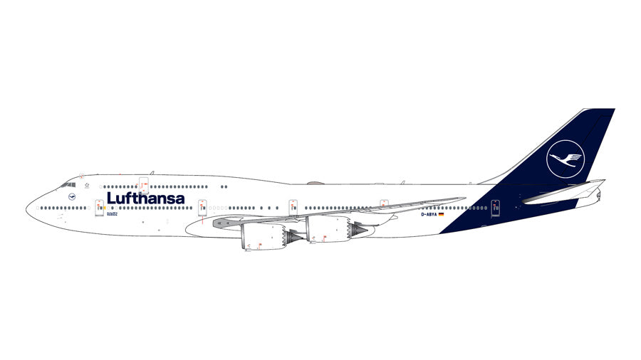 ルフトハンザ 747-8 D-ABYA 1/400 NG Models 1:400 Lufthansa Boeing 747-8 D-ABYA (New Livery) 78027