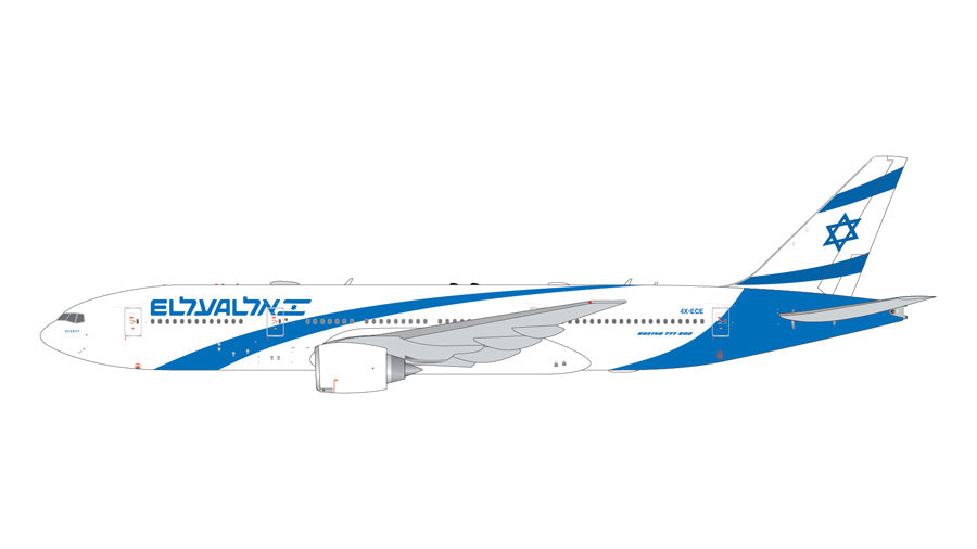 GeminiJets 【予約商品】777-200ER エル・アル航空 新塗装 4X-ECE 1
