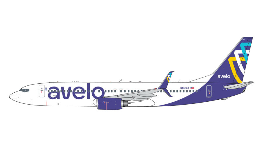 737-800sw アヴェロ航空（アメリカ） N801XT 1/400 [GJVXP2057]