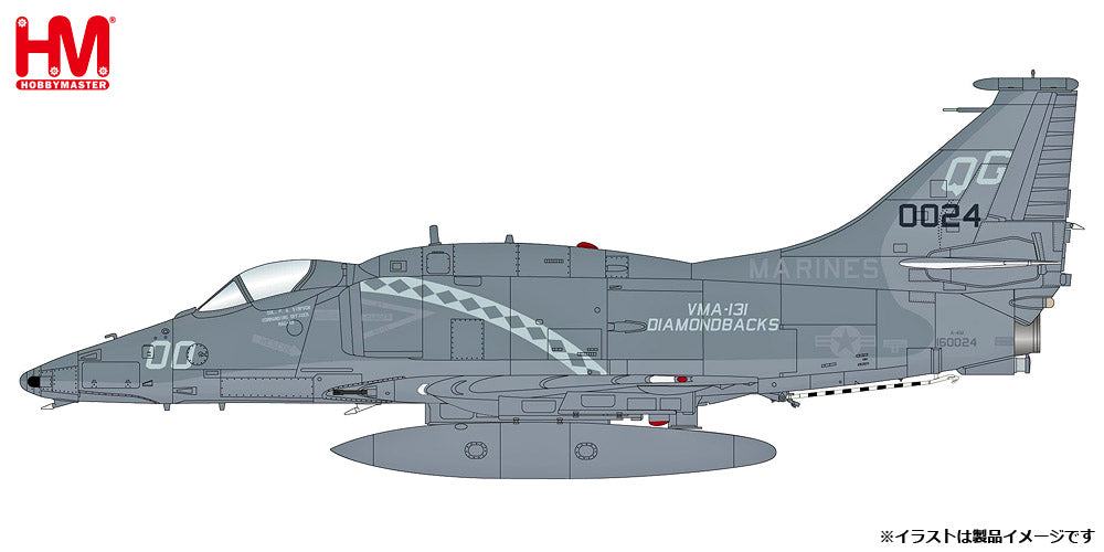 ホビーマスター 1/72 A-4M スカイホーク VMA-131 ダイヤモンドバックス 1993 完成品モデル HA1437