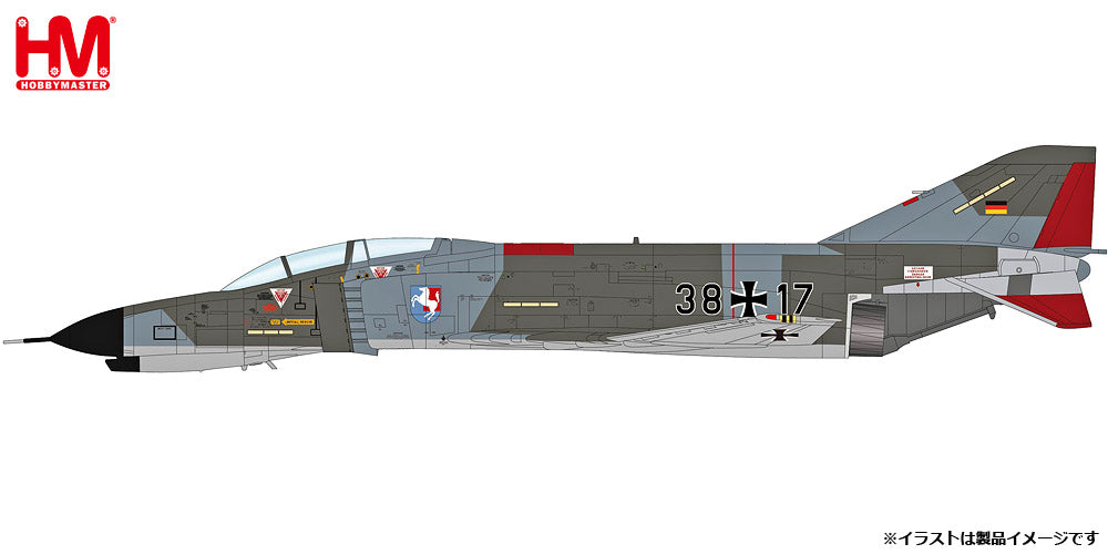 【予約商品】F-4F ファントム2　ドイツ空軍 戦闘爆撃飛行隊 「ヴェストファーレン」　1/72  (HM20240319) [HA19098]