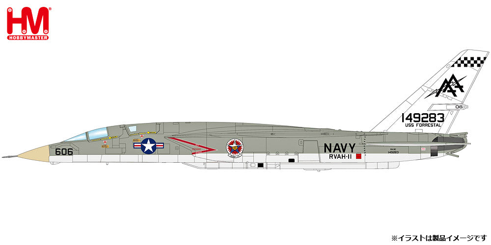 【予約商品】RA-5C ヴィジランティ アメリカ海軍 第11偵察重攻撃飛行隊 1967年  1/72 (HM20240430) [HA4708]
