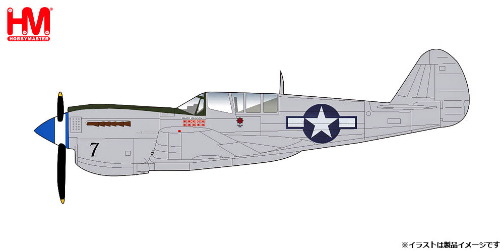【予約商品】カーチス P-40N アメリカ陸軍航空隊 ジェラルド・ジョンソン少佐機  1/72 (HM20240430) [HA5510]