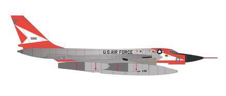 【予約商品】YB-58A アメリカ空軍 「B-58 Test Force 『Mach-in-Boid』」  55-0661  1/200 (HE20240419) [573160]