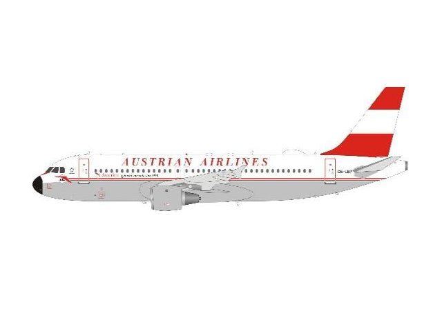 InFlight200 A320 オーストリア航空 特別塗装「60年代復刻レトロ
