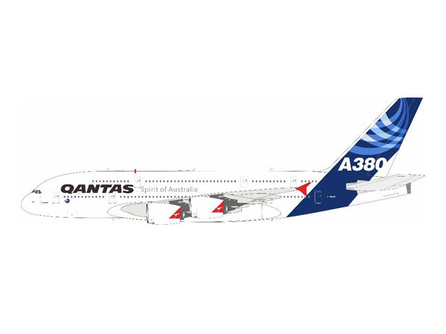 【超レア】 PACMIN カンタス航空A380 1/100デスクトップモデル InFlight200 A380-800 カンタス航空 ( エアバス社デモンストレーション