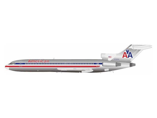 Inflight 1:200 アメリカン航空 B727-200 N722AA InFlight200 727-200/Adv アメリカン航空 N722AA Polished 1/200