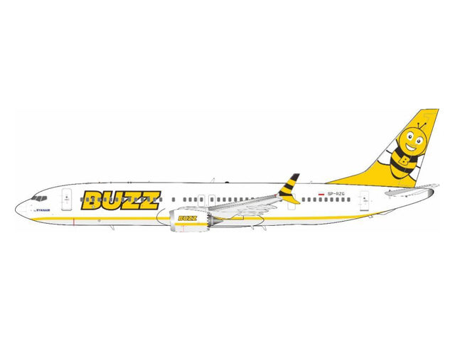 JFox Models 【予約商品】737 MAX8 Buzz SP-RZG 1/200 (JF20240514 