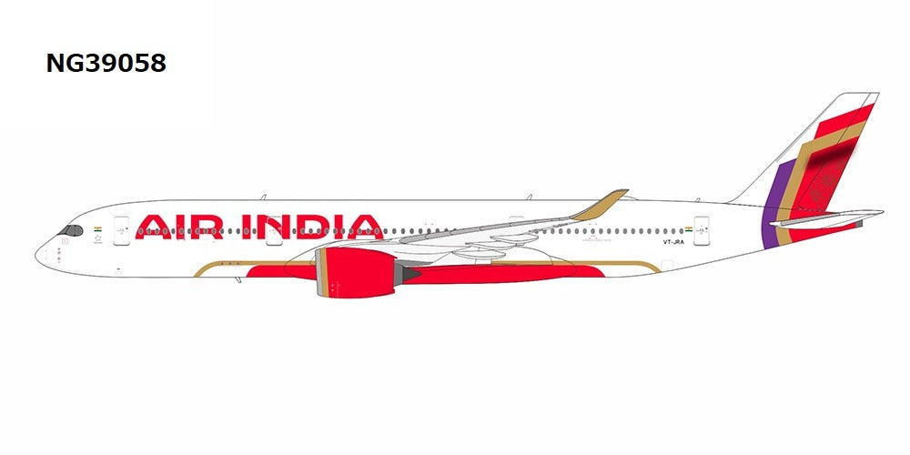 【予約商品】A350-900 エアインディア 1st A350 delivered to AI VT-JRA 1/400 (NGS20240405) [NG39058]