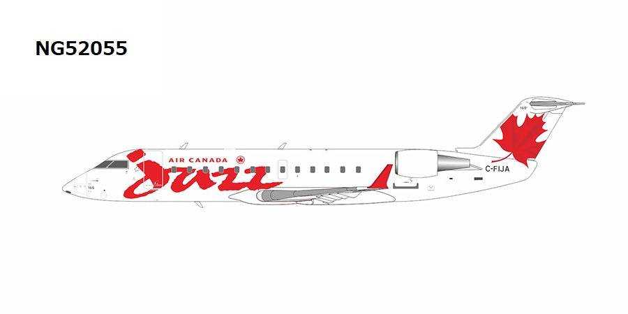 予約商品】CRJ-200ER エア・カナダ・エクスプレス (Jazz Aviation) red