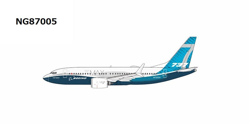 NG Models 【予約商品】737 MAX7 ボーイングハウスカラー N7202U 1/400 