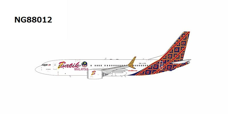 【予約商品】737 MAX8 バティック・エア・マレーシア  9M-LRG 1/400 (NGS20240405) [NG88012]