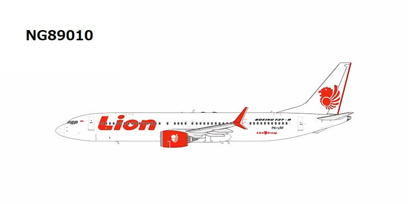 737MAX9 Lion Air PK-LRF 1/400[NG89010]