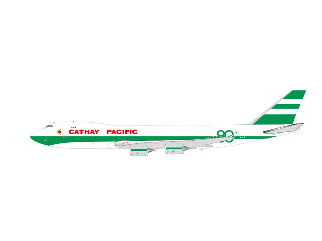 CX B-HUI キャセイパシフィック航空 Aviationtag ホワイト JC Wings 【予約商品】747-8F キャセイパシフィック航空 「80th