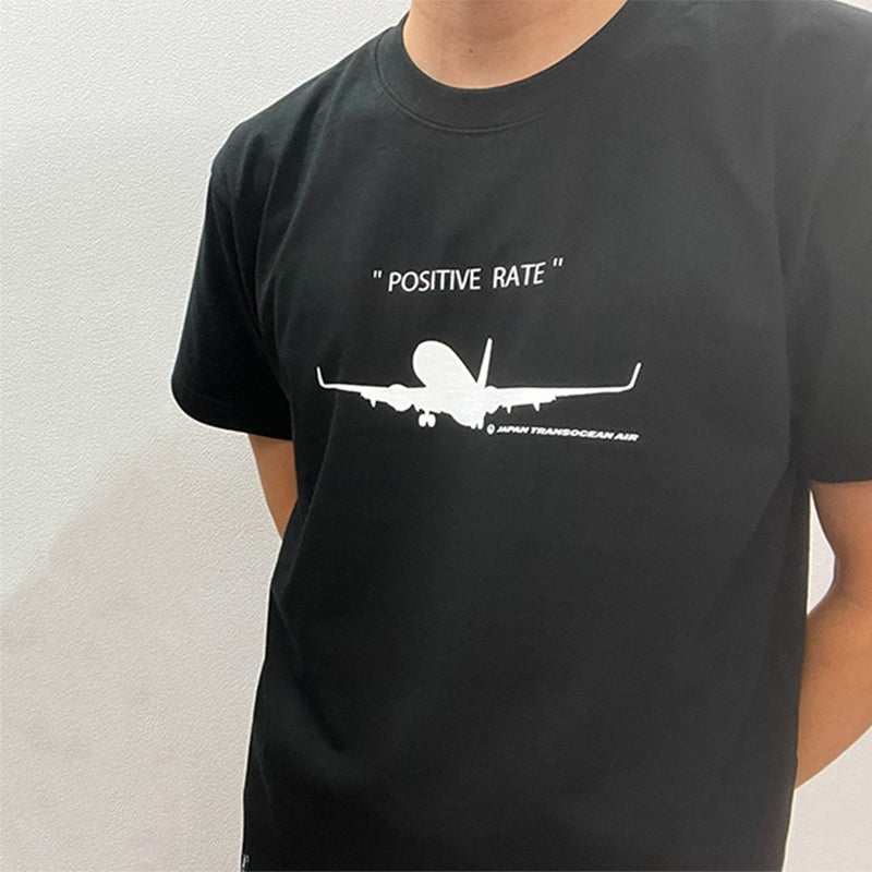 JTAオリジナル Tシャツ TAKE OFF ブラック 日本トランスオーシャン航空