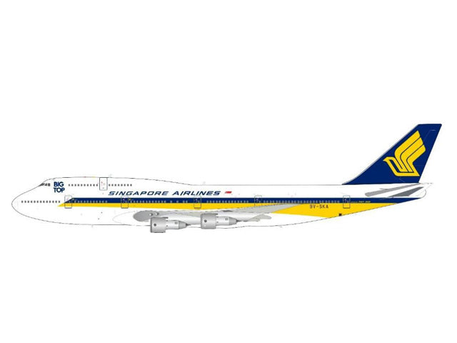 JFox Models B747-300 シンガポール航空 「Big Top」 9V-SKA 1/200 [WB