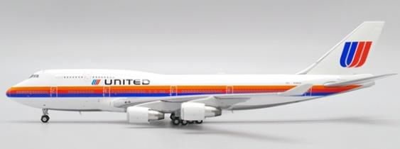 JC Wings 【予約商品】747-400 ユナイテッド航空 「Saul Bass」 N185UA 