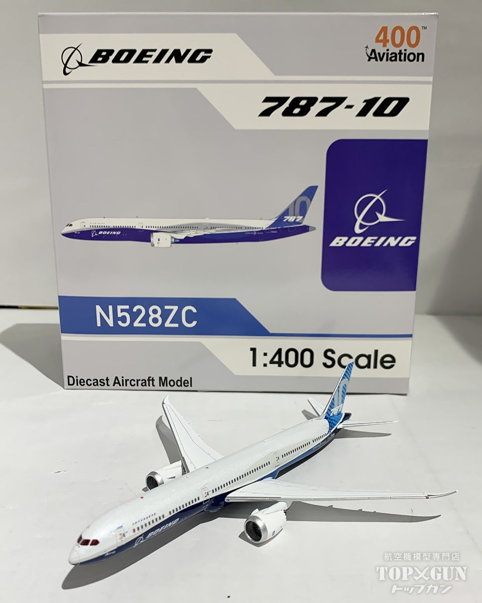 飛行機モデル ダイキャスト 1/400 スケール 航空機モデル ボーイング B787-10 N528ZC 合金製 航空機装飾 装飾品