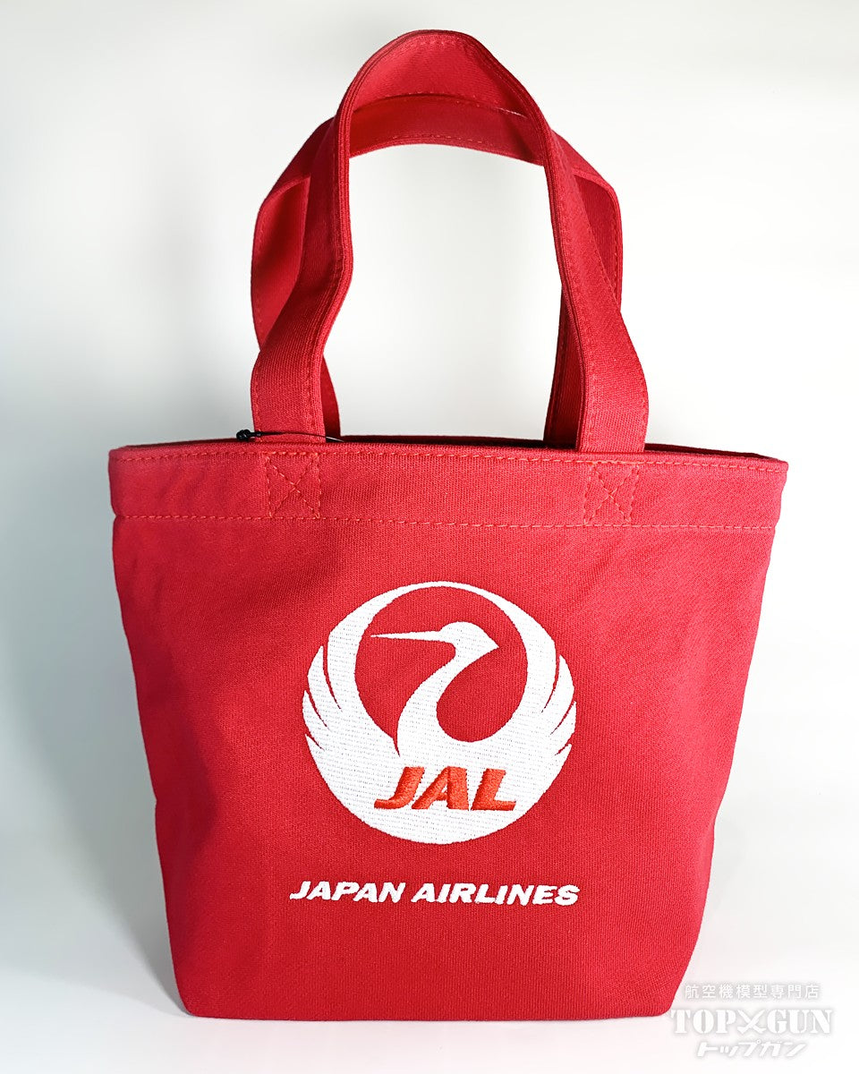 JALUX JALオリジナル スウェットミニトート RED 赤色 日本航空 [BJK9070]