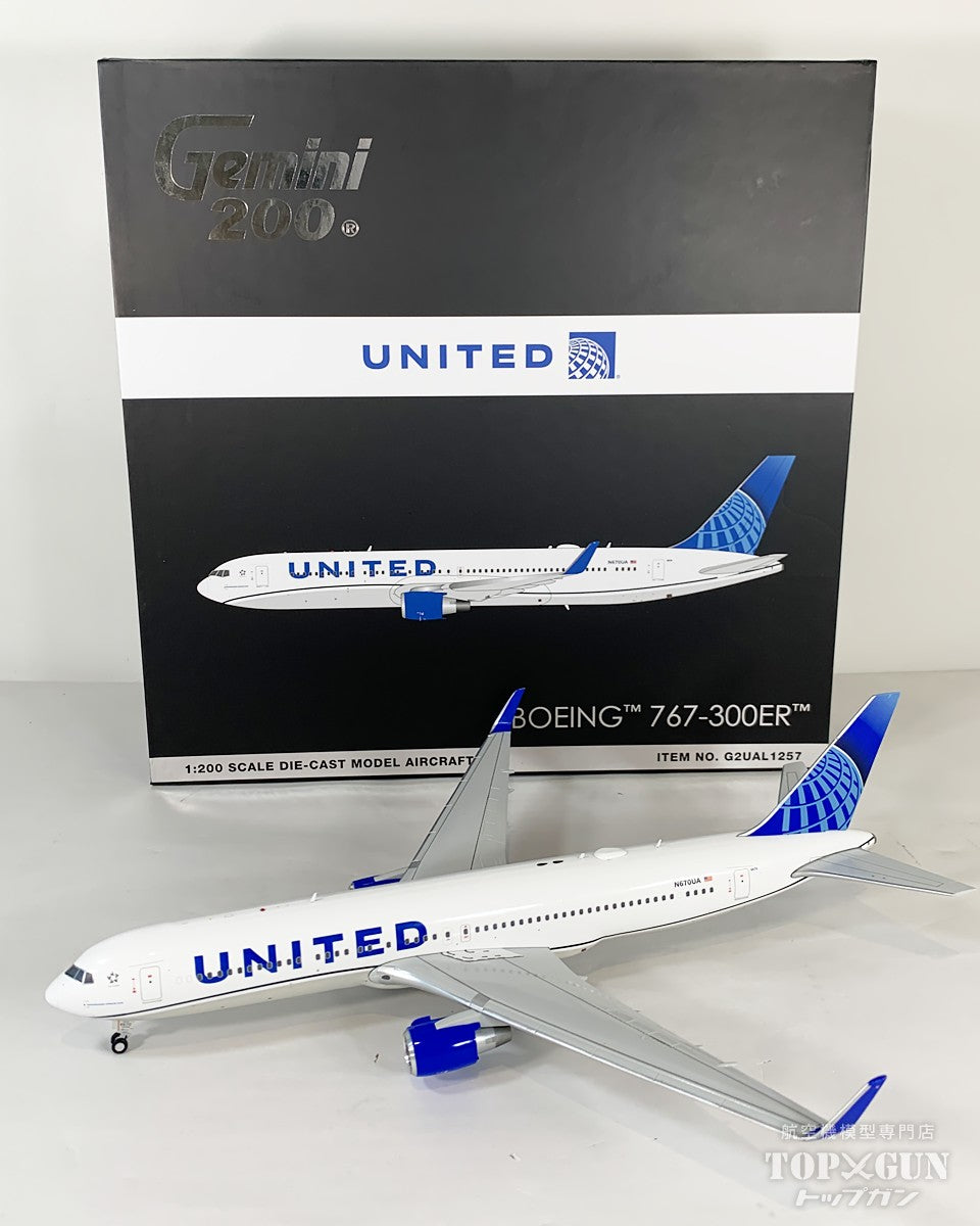 Gemini200 B767-300ER(W) ユナイテッド航空 N670UA 1/200 [G2UAL1257]