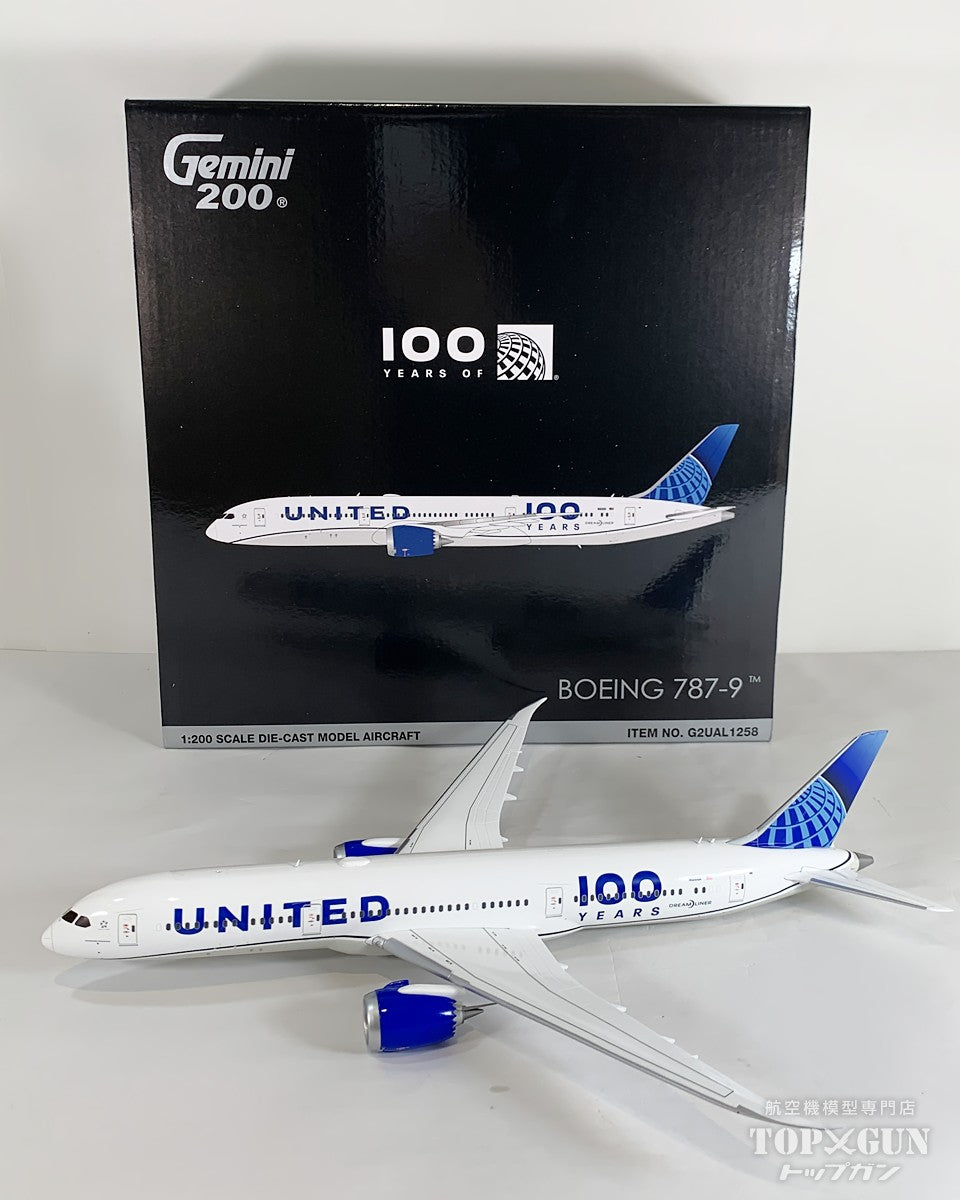 Gemini200 B787-9 ユナイテッド航空 「 100 Years 」 N61101 1/200