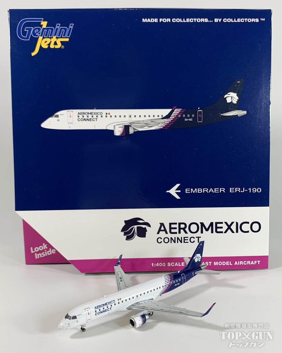 GeminiJets E190LR アエロメヒコ コネクト 新塗装 XA-IAC 1/400
