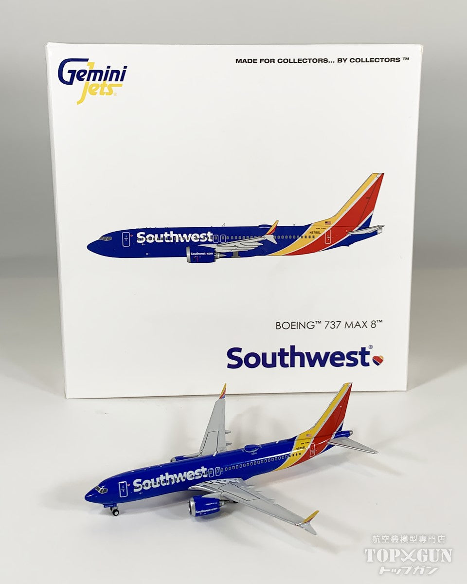 GeminiJets B737 MAX8 サウスウエスト航空 N8788L 1/400 [GJSWA2372]