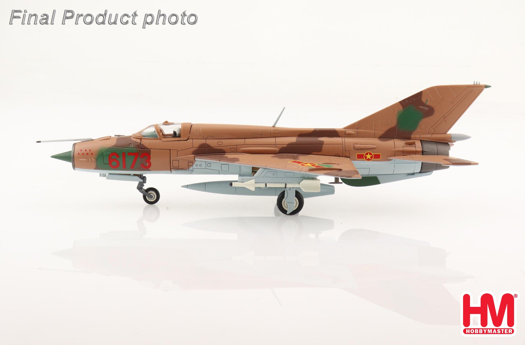 MiG-21PFM ベトナム空軍 第927戦闘連隊 1979年 #6173 1/72 [HA0109](20240630)