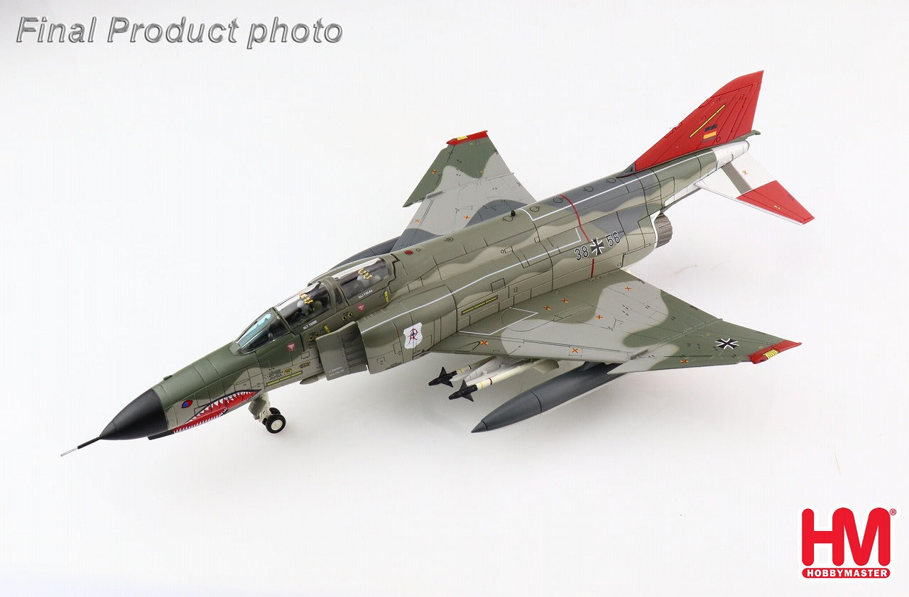 F-4F 西ドイツ空軍 第71戦闘航空団「リヒトホーフェン」 NORM81迷彩 グースベイ基地・カナダ 1986年5月 38+56 1/72  [HA19042]