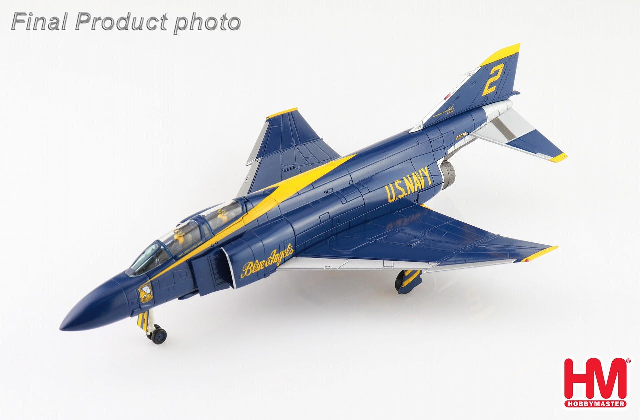 F-4J アメリカ海軍 ディスプレイチーム「ブルーエンジェルス」 2番機 1969年 #2/#153078 1/72 [HA19044]