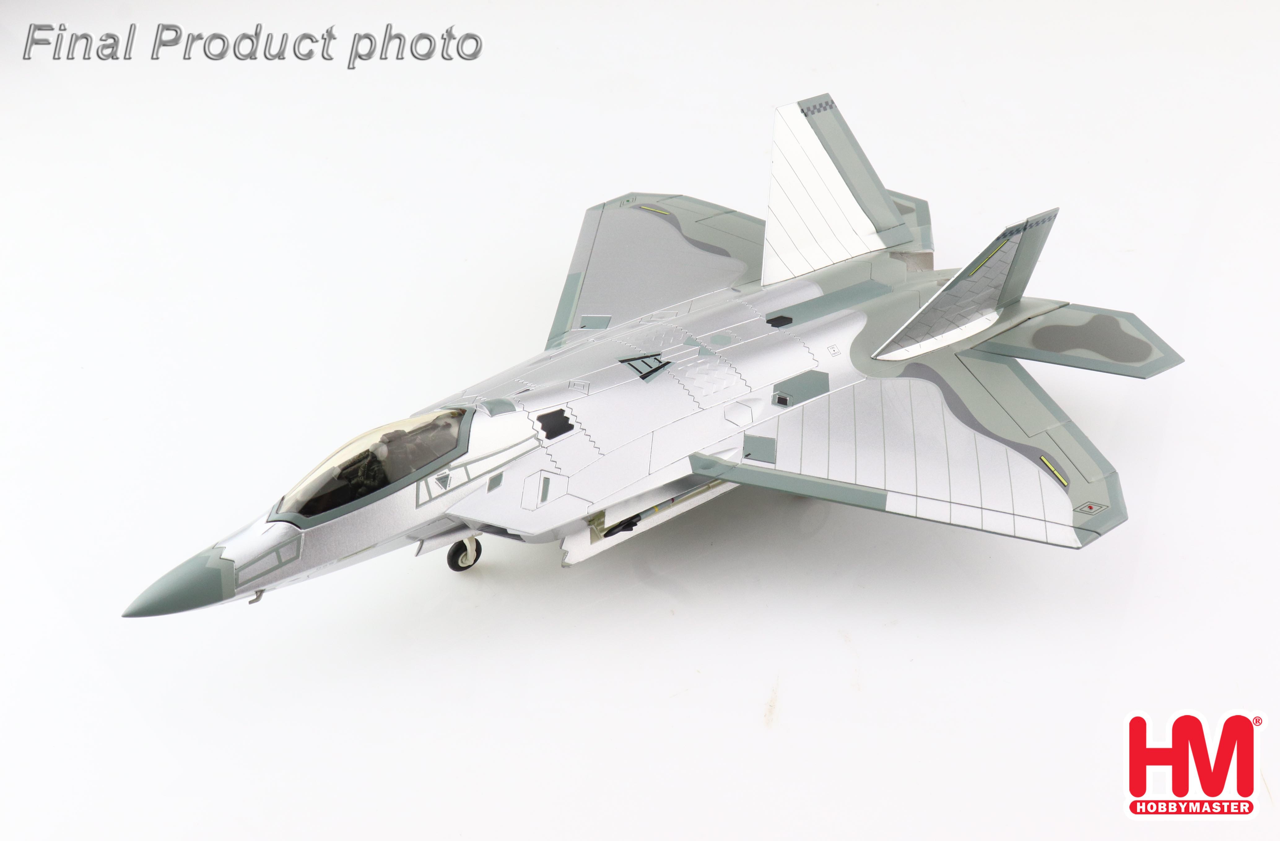 好評人気ホビーマスター F-22ラプター 1/72 アメリカ空軍 中古開封展示品 軍用機