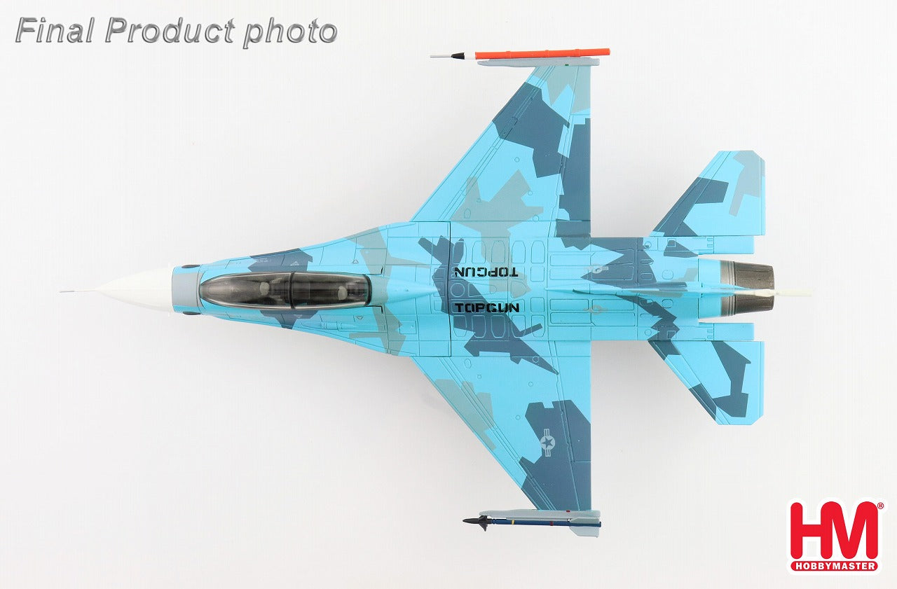 F-16B（複座型／ブロック15OCU） アメリカ海軍 攻撃航空戦センター「TOPGUN」 特別塗装「海軍航空90周年」 2009年 #920458 1/72[HA38017](20240630)