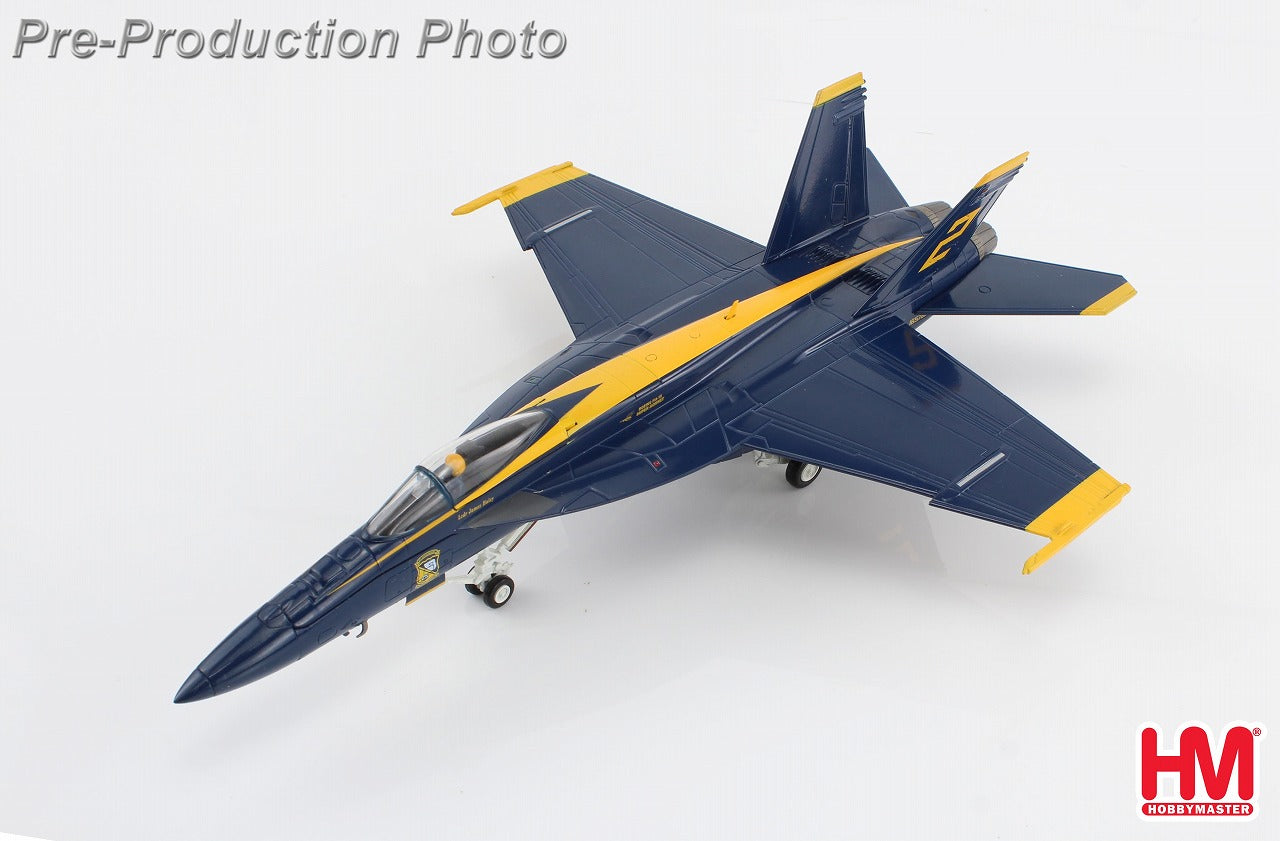 【予約商品】F/A-18E スーパーホーネット ブルーエンジェルス2番機 2021年 1/72 (HM20231031) [HA5121Ｃ]