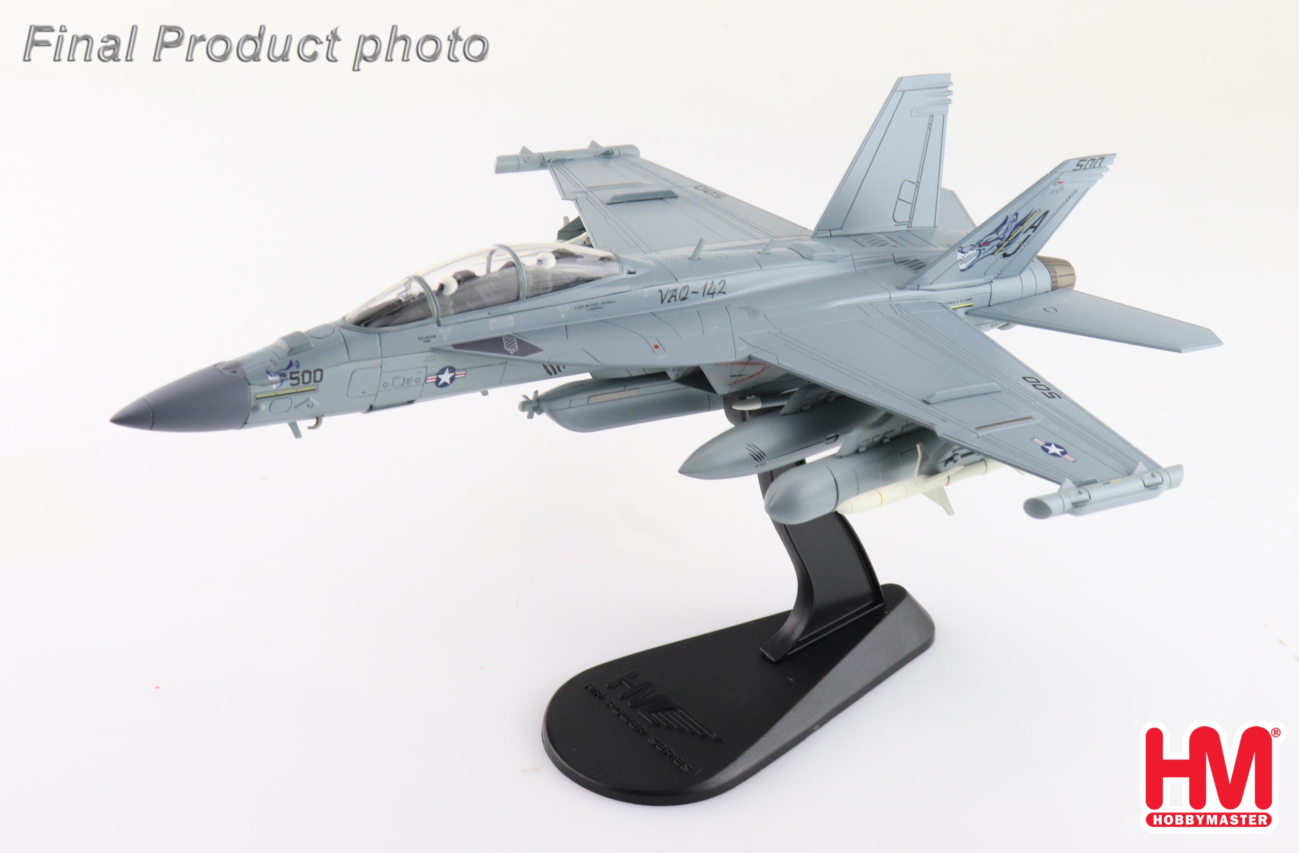 Hobby Master EA-18G グラウラー VAQ-124 ※ECMポッド(NGJ)付属 1/72[HA5158](20240630)