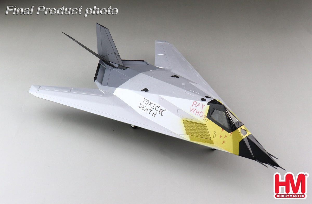 F-117A 試作機（FSD-1） アメリカ空軍（コーティング剥がし時） 1991年 #79-10781「トキシック・デス」 1/72 [HA5810](20240630)