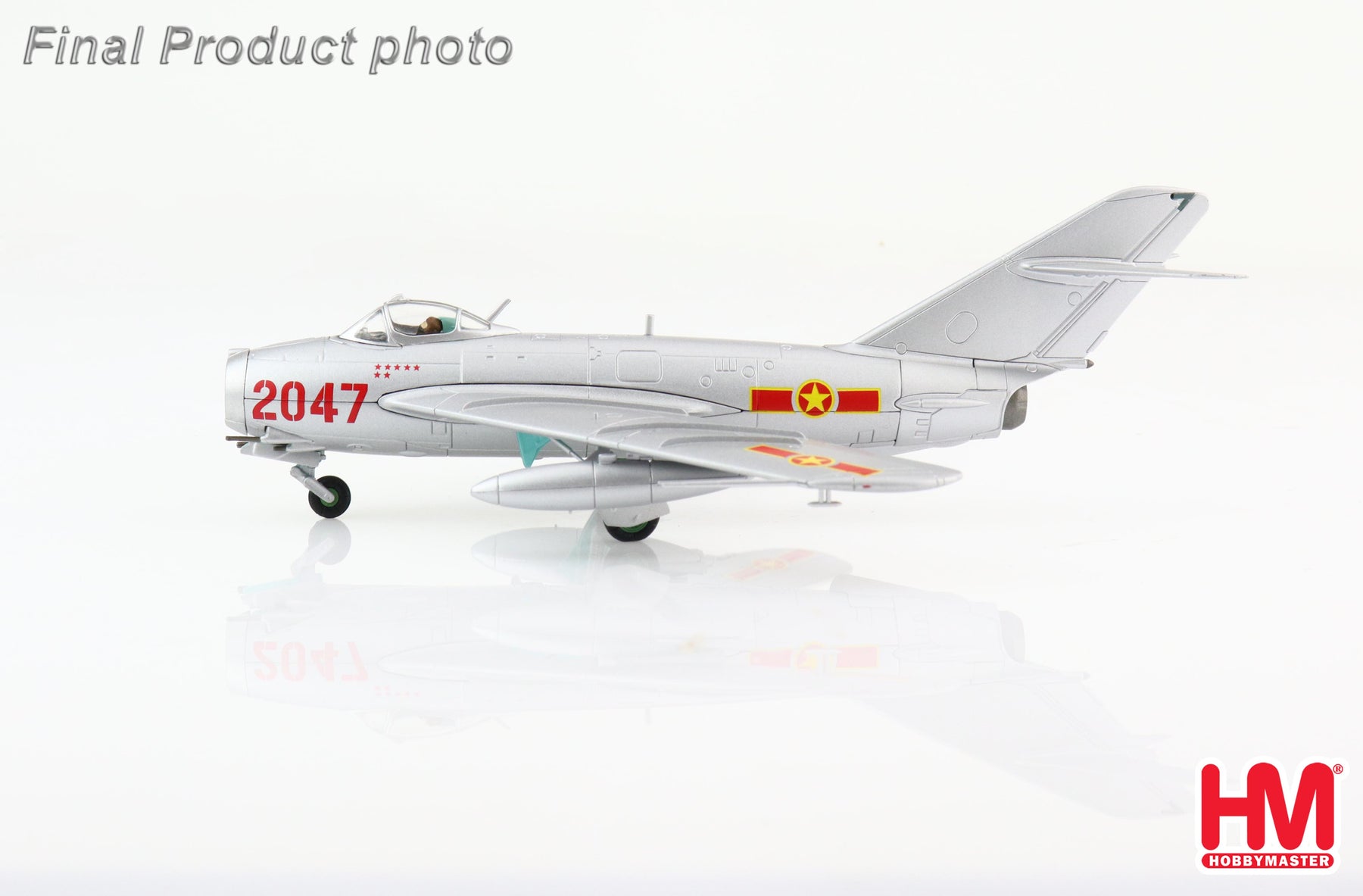 MiG-17 北ベトナム空軍 第923戦闘航空連隊「イェンテー」 グエン・バン・バイ機 1972年4月19日 #2047 1/72 [HA5910](20240630)