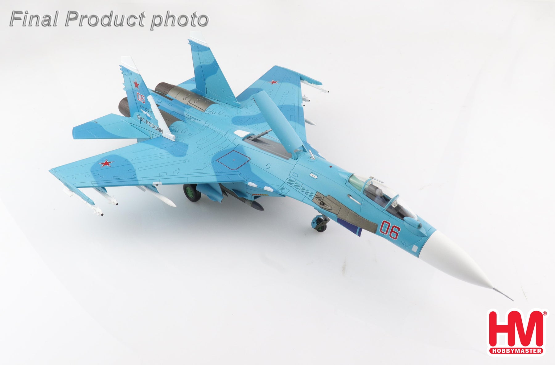 Su-27SM 「フランカーB」 ロシア航空宇宙軍 アクロバットチーム「ソーコルィ・ロッシー／ファルコンズ・オブ・ロシア」 国際航空宇宙サロン2013時 ジュコーフスキー空港 2013年 #06/RF-92210 1/72 [HA6017](20240630)