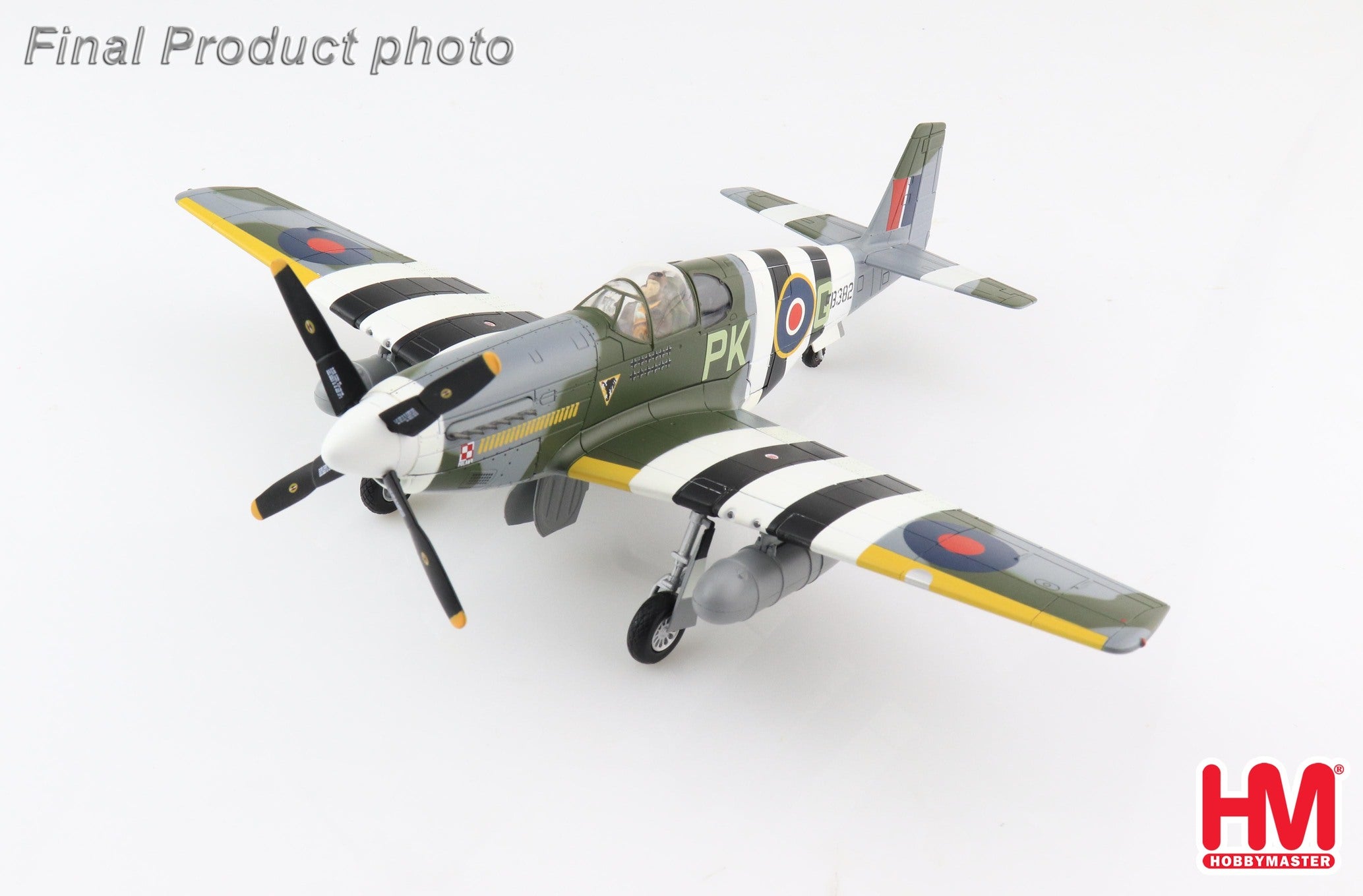 マスタングMk.III（P-51B） イギリス空軍 （亡命ポーランド空軍） 第315飛行隊 エウゲニウシュ･ホルバチェフスキ大尉機 1944年  PK-G/FB382 1/48 [HA8513]