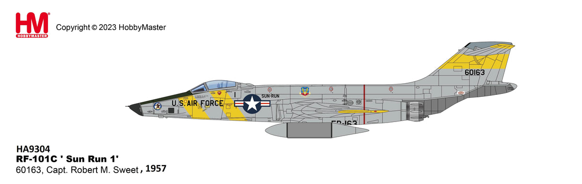 RF-101C ヴードゥー アメリカ空軍 第363戦術偵察航空団 #60163  1/72 [HA9304]