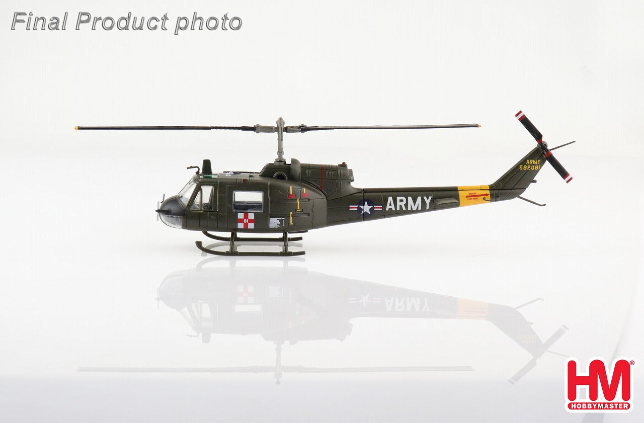 UH-1B アメリカ陸軍 第57医療分遣中隊 南ベトナム 1960年代 #58-2081 1/72 [HH1015]