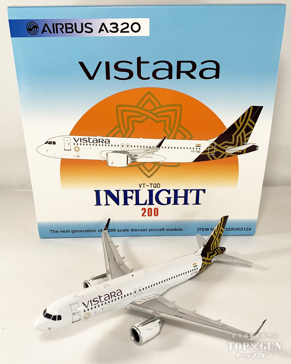 InFlight200 A320-200N Vistara VT-TQD 1/200 [IF320UK0124]